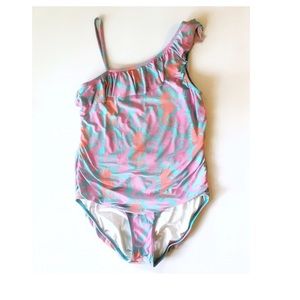 Girls Lilly Pulitzer Seahorse Bathing Suit